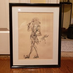 Salvador Dali Etching Signed